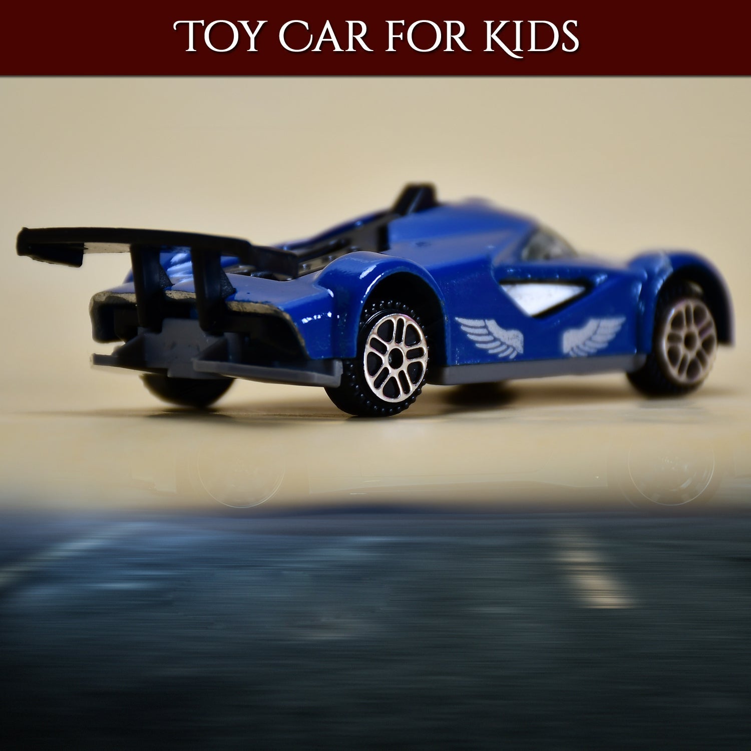 Close-up of street racer die-cast toy car, metal Close-up of street racer die-cast toy car, metal